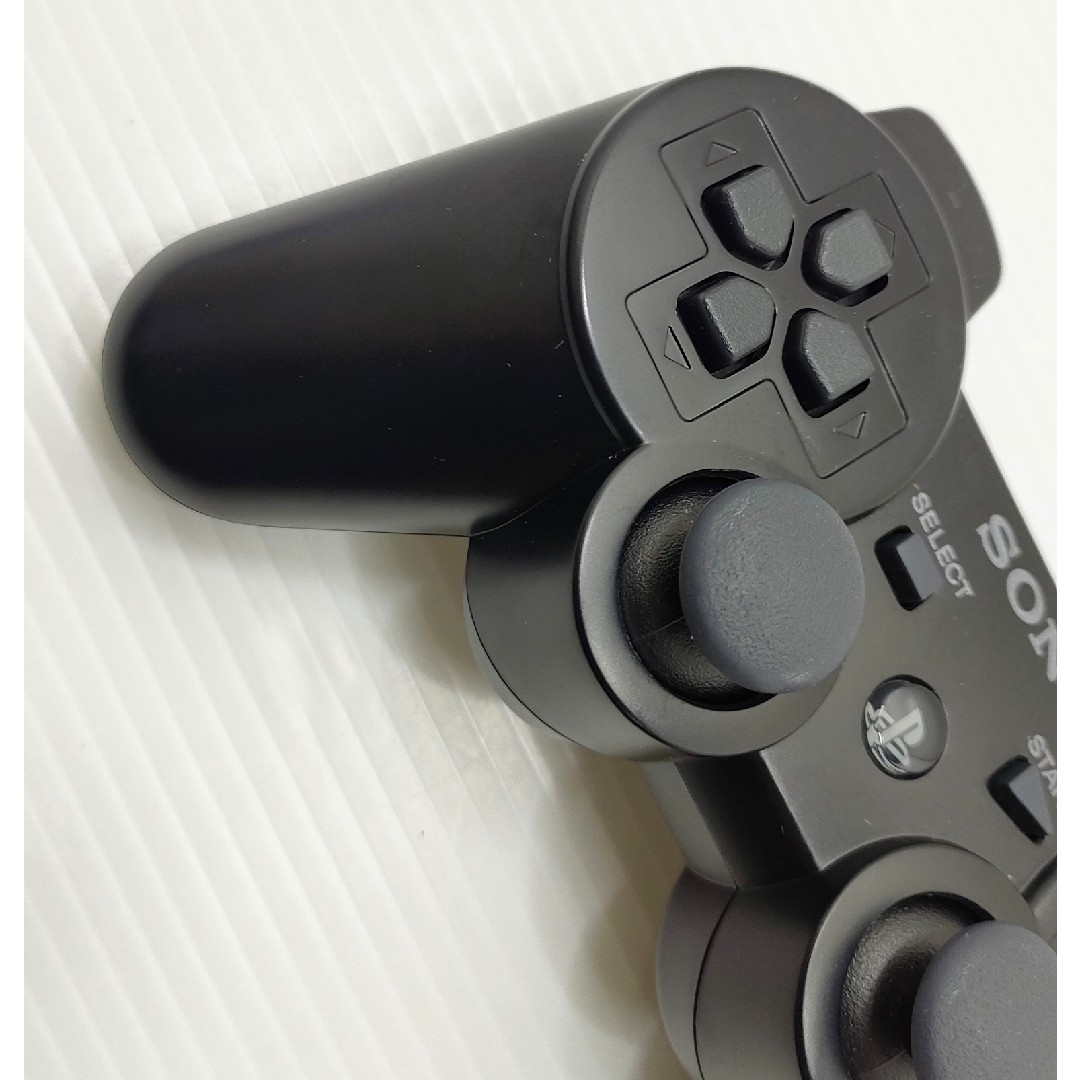 PlayStation3(プレイステーション3)の【動作確認済】PS3 純正DUALSHOCK3コントローラー CECHZC2J① エンタメ/ホビーのゲームソフト/ゲーム機本体(家庭用ゲーム機本体)の商品写真