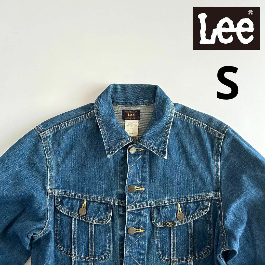 Lee(リー)のLee RIDERS ライダース デニムジャケット 101J 赤タグ S メンズのジャケット/アウター(Gジャン/デニムジャケット)の商品写真