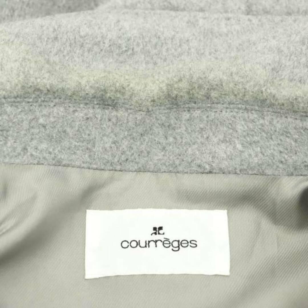 Courreges(クレージュ)のクレージュ courreges コート アウター ロング アンゴラ ウール 38 レディースのジャケット/アウター(その他)の商品写真