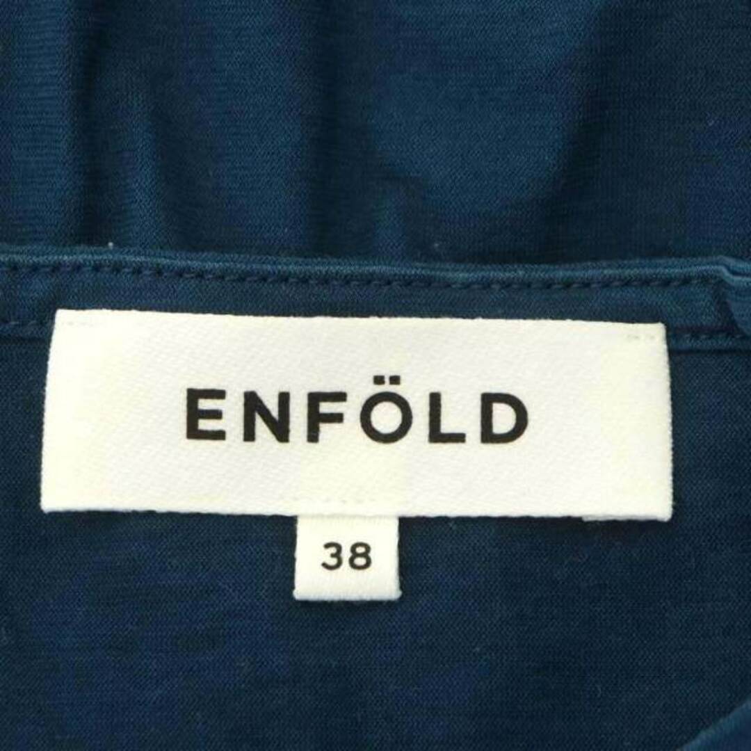 ENFOLD(エンフォルド)のエンフォルド ハイツイスト天竺 Side Drape タンクトップ 38 レディースのトップス(タンクトップ)の商品写真