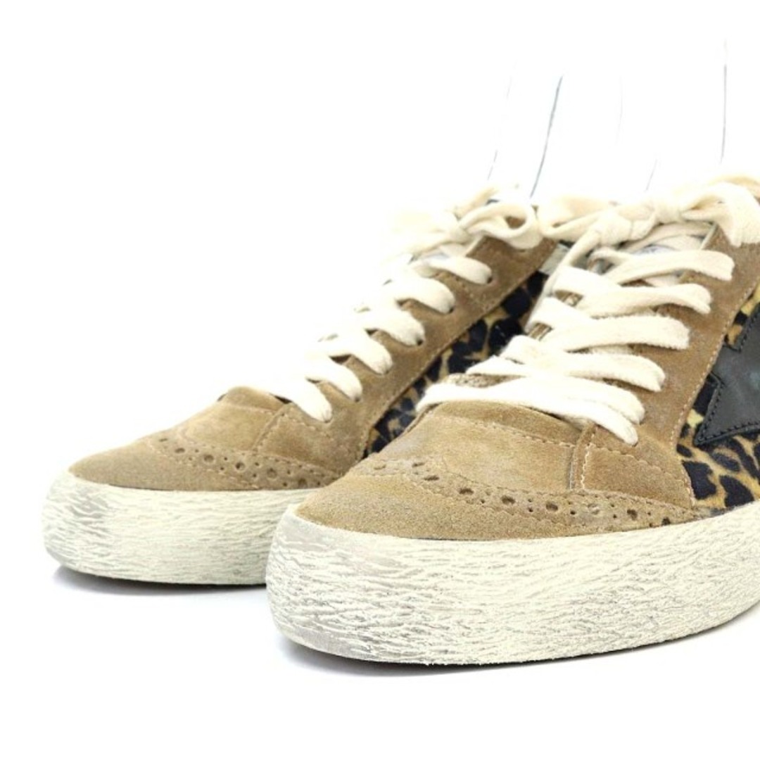 GOLDEN GOOSE(ゴールデングース)のゴールデングース MID STAR LEOPARD レオパード 34 茶色 レディースの靴/シューズ(スニーカー)の商品写真