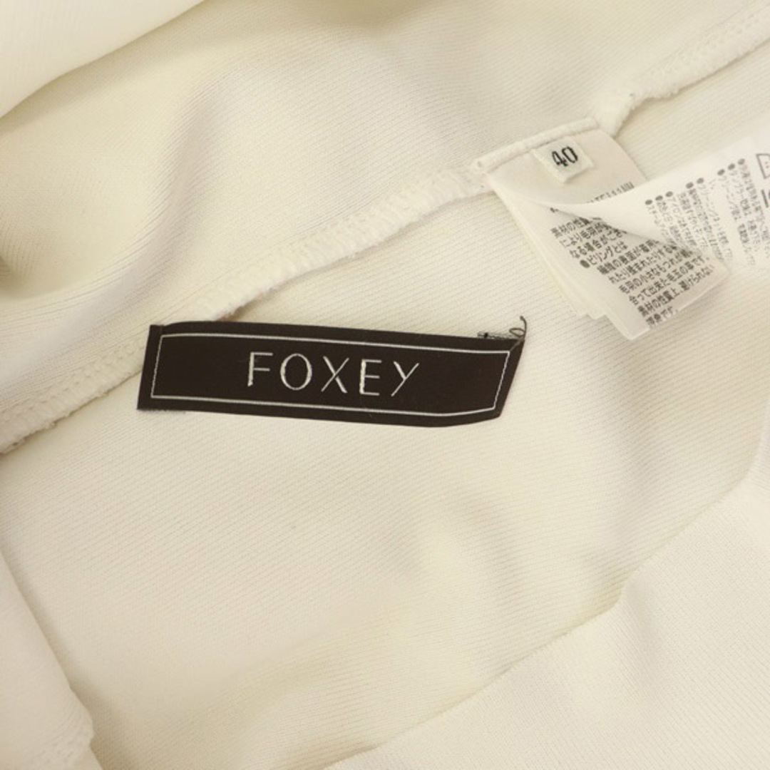 FOXEY(フォクシー)のフォクシー ジェリービーン ニットトップ カットソー ボートネック 36173 レディースのトップス(カットソー(半袖/袖なし))の商品写真