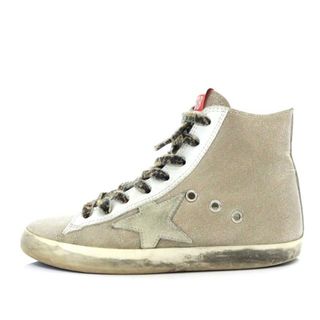 ゴールデングース(GOLDEN GOOSE)のゴールデングース FRANCY スニーカー ハイカット ラメ 35 ゴールド色(スニーカー)