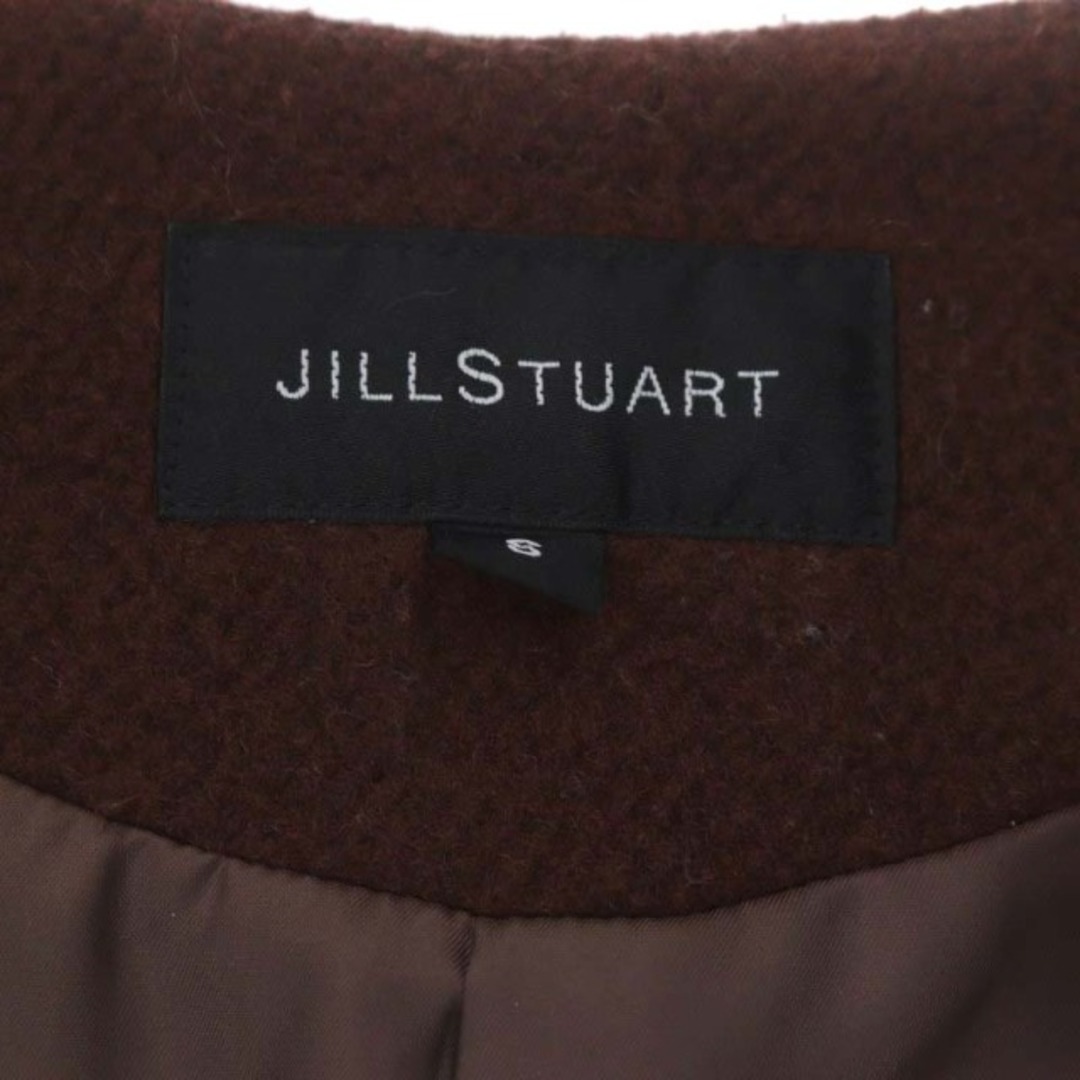 JILLSTUART(ジルスチュアート)のジルスチュアート ポケットファー付 ロングコート フォックファー S 茶色 レディースのジャケット/アウター(その他)の商品写真