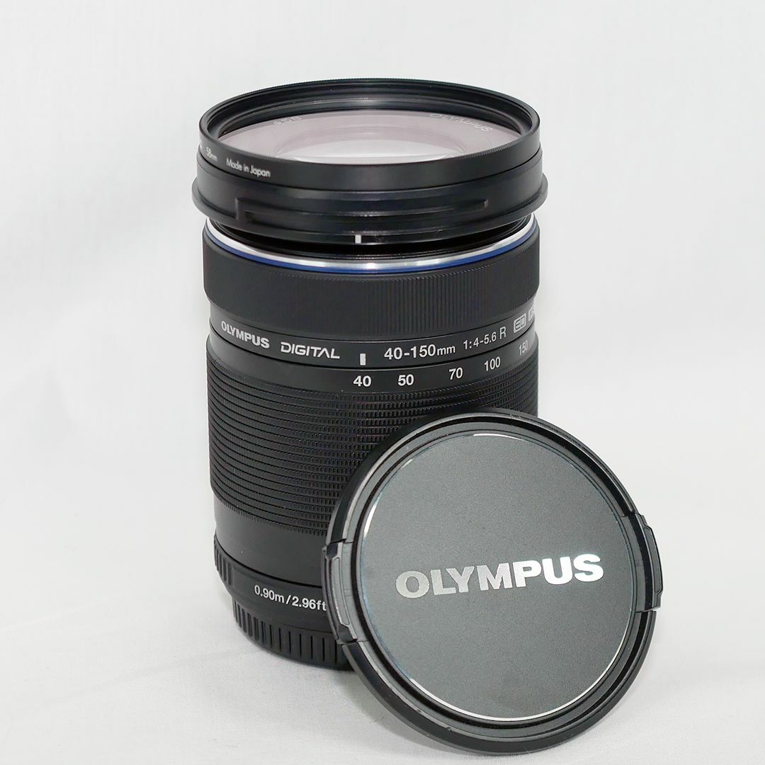 OLYMPUS(オリンパス)のOLYMPUS M.ZUIKO 40-150mm　望遠ズームレンズ スマホ/家電/カメラのカメラ(レンズ(ズーム))の商品写真