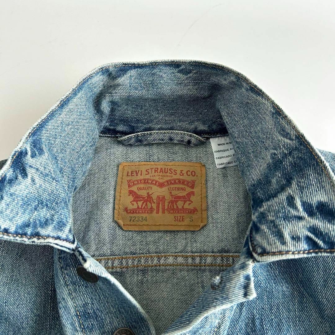 Levi's(リーバイス)のLevi's リーバイス 72334 デニムジャケット S 3rd トラッカー メンズのジャケット/アウター(Gジャン/デニムジャケット)の商品写真