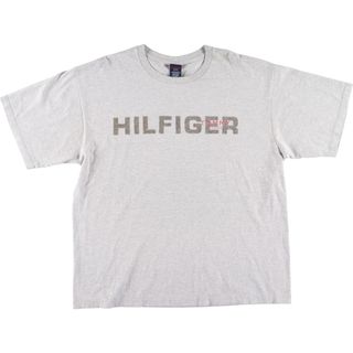 トミーヒルフィガー(TOMMY HILFIGER)の古着 トミーヒルフィガー TOMMY HILFIGER JEANS 半袖 ロゴTシャツ メンズXL /eaa424967(Tシャツ/カットソー(半袖/袖なし))