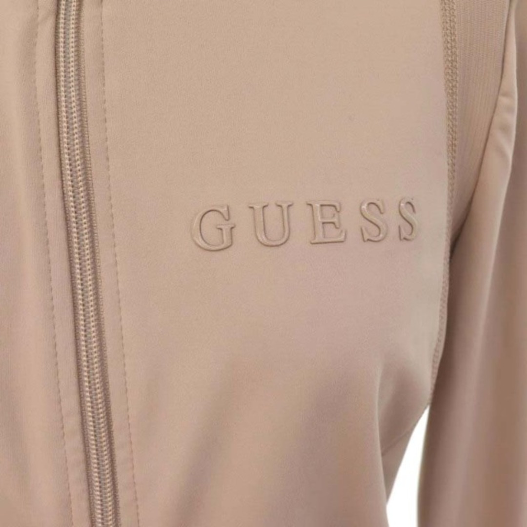 GUESS(ゲス)のゲス 22AW ジップアップライトジャケット ブルゾン M ライトブラウン レディースのジャケット/アウター(ブルゾン)の商品写真