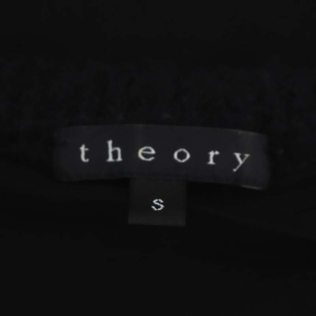 theory(セオリー)のセオリー ROLLEENAウール×シルクニット カットソー 長袖 S ブラック レディースのトップス(ニット/セーター)の商品写真