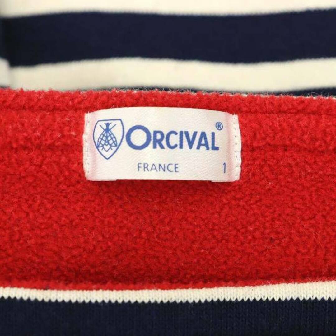 ORCIVAL(オーシバル)のORCIVAL オーシバル カットソー フリースライニング ボーダー メンズのトップス(シャツ)の商品写真