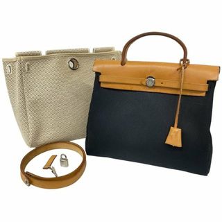 エルメス(Hermes)のエルメス HERMES エールバッグ PM トワルオフィシェ □G 黒 ブラック(その他)