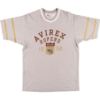 アヴィレックス(AVIREX)の古着 アヴィレックス AVIREX 半袖 プリントTシャツ メンズM /eaa424978(Tシャツ/カットソー(半袖/袖なし))