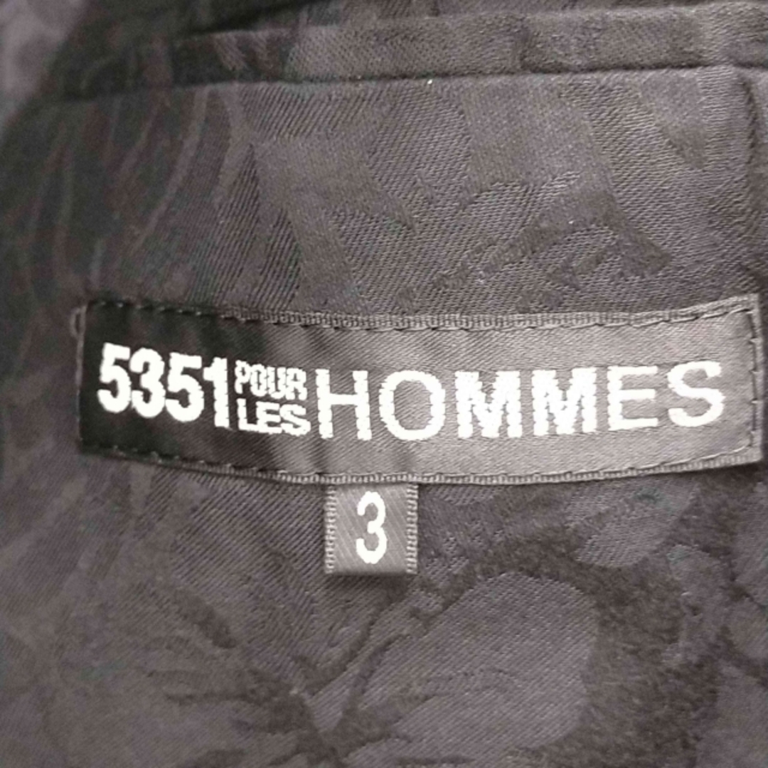 5351 POUR LES HOMMES(ゴーサンゴーイチプールオム)の5351 POUR LES HOMMES(ゴーサンゴーイチプールオム) メンズ メンズのジャケット/アウター(テーラードジャケット)の商品写真