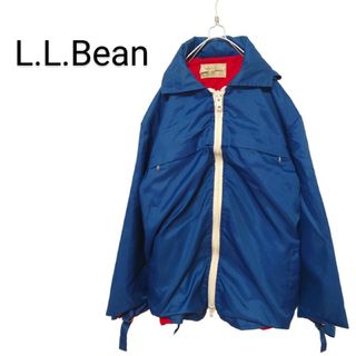 エルエルビーン(L.L.Bean)の【L.L.Bean】希少 70's 筆記体ロゴ ナイロンジャケット S-440(ナイロンジャケット)