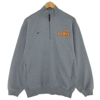 ナイキ(NIKE)の古着 ナイキ NIKE ハーフジップスウェットシャツ トレーナー メンズS /eaa424451(スウェット)