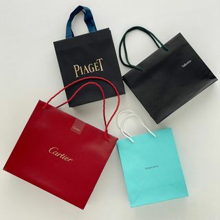 カルティエ(Cartier)のカルティエ ティファニー ピアジェ ヴァレクストラ ❤️ ショッパー 紙袋(ショップ袋)