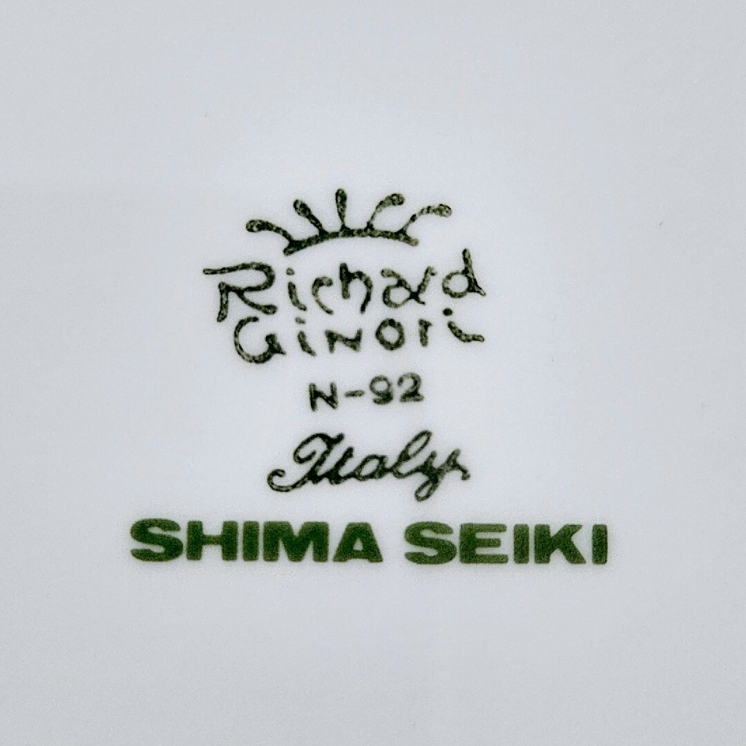 Richard Ginori(リチャードジノリ)のリチャードジノリ サックスフラワー リボン プレート 大皿 新品 インテリア/住まい/日用品のキッチン/食器(食器)の商品写真