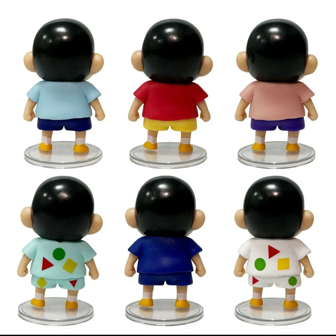 【6体セット】7.5cm クレヨンしんちゃんフィギュア 初期 新品 【6体セット】7.5cm クレヨンしんちゃんフィギュア 初期 新品