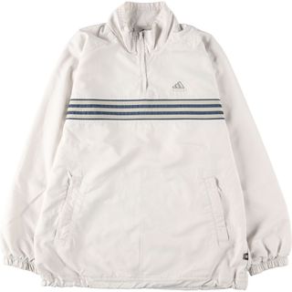 アディダス(adidas)の古着 00年代 アディダス adidas ハーフジップ ウォームアッププルオーバー メンズXL /eaa426024(ナイロンジャケット)