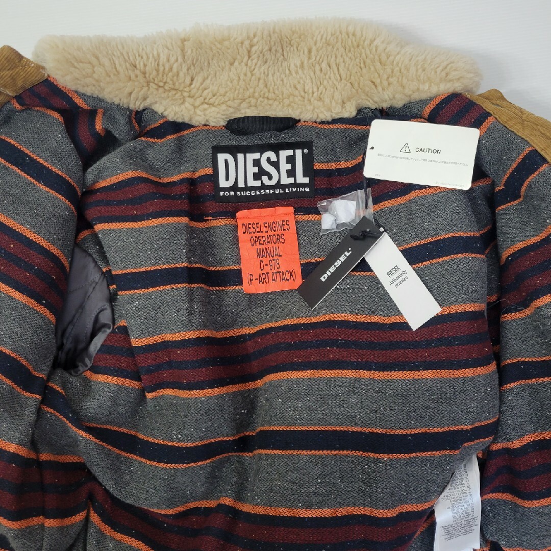 DIESEL(ディーゼル)のDIESEL レディース ボアジャケット XS レディースのジャケット/アウター(その他)の商品写真