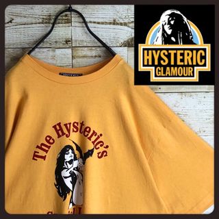 ヒステリックグラマー(HYSTERIC GLAMOUR)のhystericglamour ヒステリックグラマー tシャツ ビックロゴ入り(Tシャツ/カットソー(半袖/袖なし))