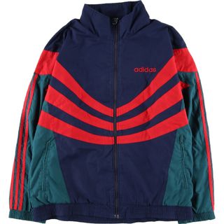 アディダス(adidas)の古着 80年代 アディダス adidas ウインドブレーカー メンズL ヴィンテージ /eaa426019(ナイロンジャケット)