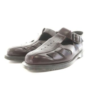 ドクターマーチン(Dr.Martens)のDR.MARTENS グルカサンダル レザー UK9 28.0cm 茶(ビーチサンダル)