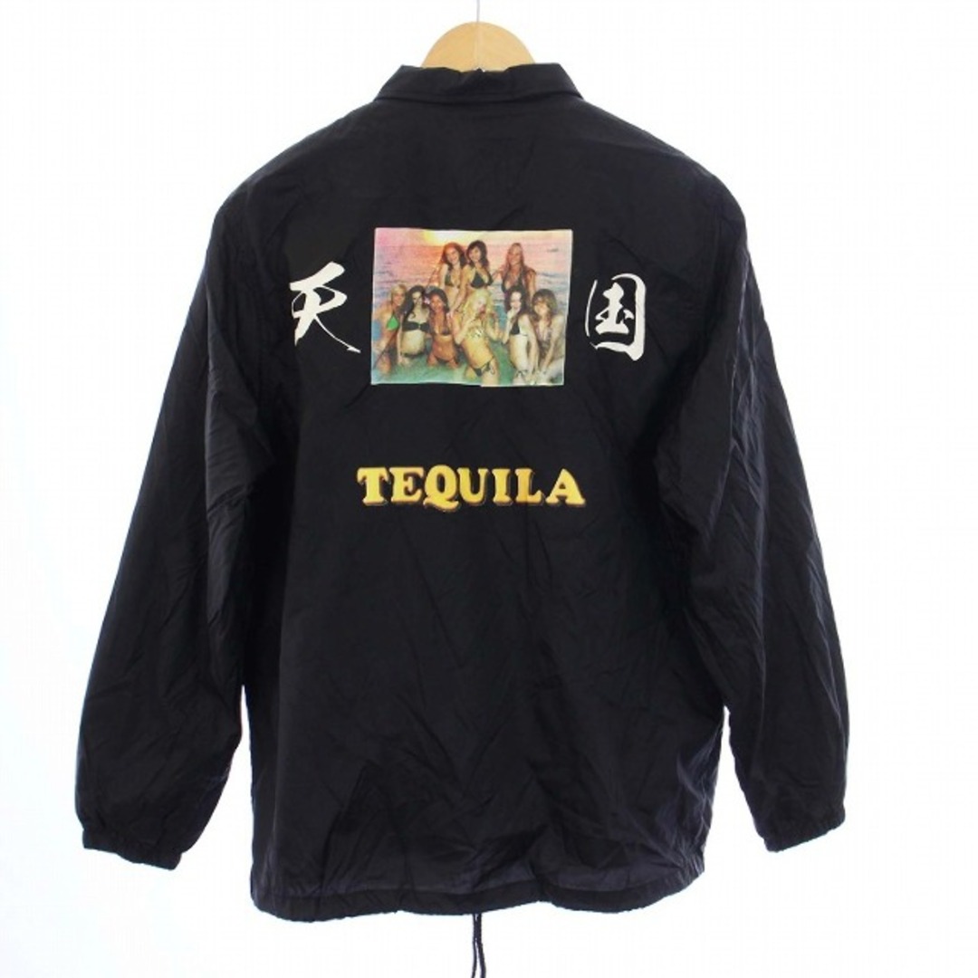 WACKO MARIA(ワコマリア)のWACKO MARIA TEQUILA裏ボアコーチジャケット アウター M 黒 メンズのジャケット/アウター(ブルゾン)の商品写真