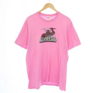 シュプリーム(Supreme)のSUPREME 21AW Samurai Tee サムライ Tシャツ M ピンク(Tシャツ/カットソー(半袖/袖なし))