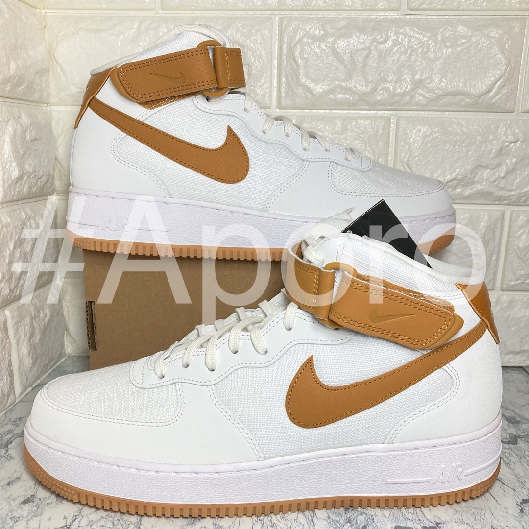 NIKE(ナイキ)のNIKE ナイキ AIR FORCE 1 エアフォース1 MID 白 28.5 メンズの靴/シューズ(スニーカー)の商品写真