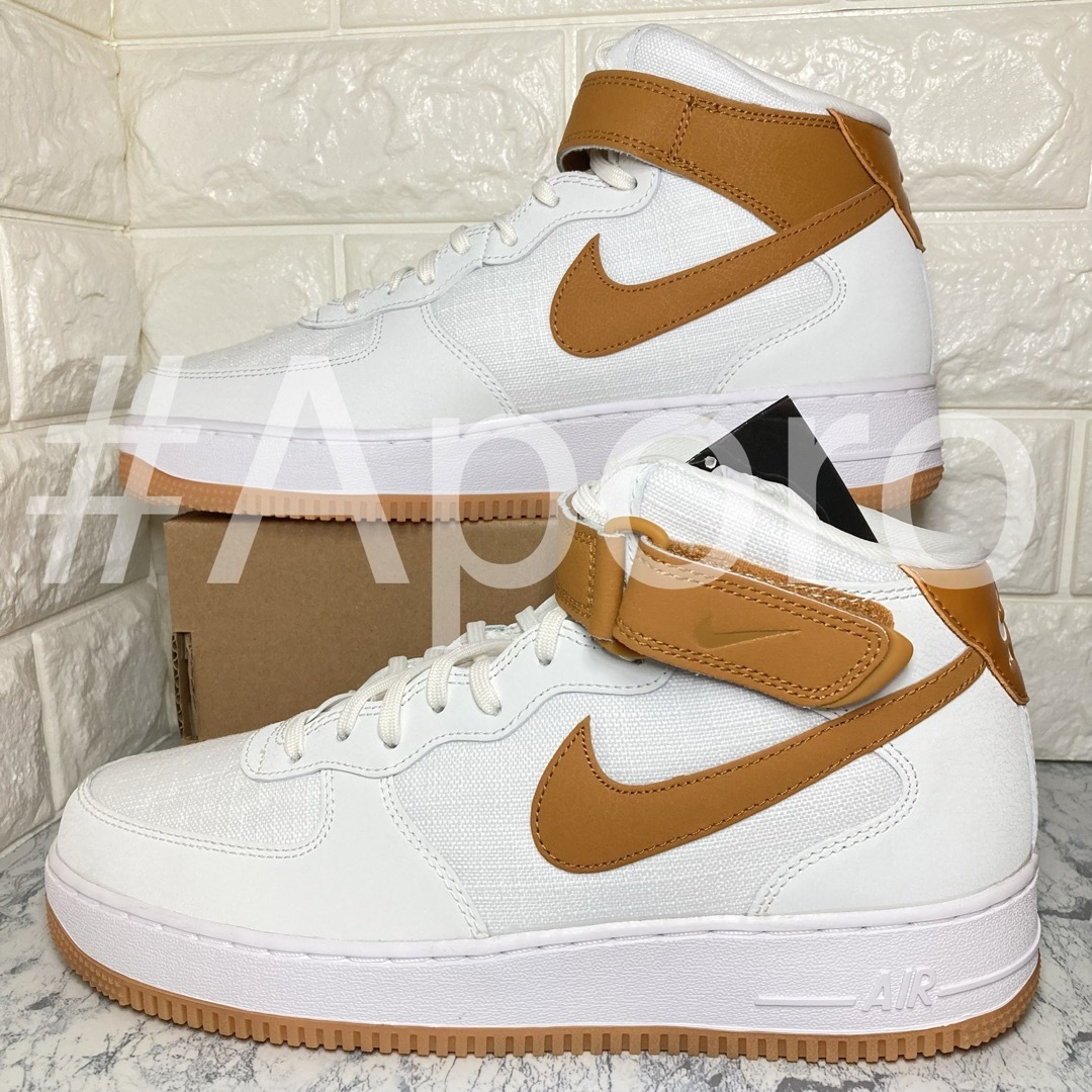 NIKE(ナイキ)のNIKE ナイキ AIR FORCE 1 エアフォース1 MID 白 28.5 メンズの靴/シューズ(スニーカー)の商品写真