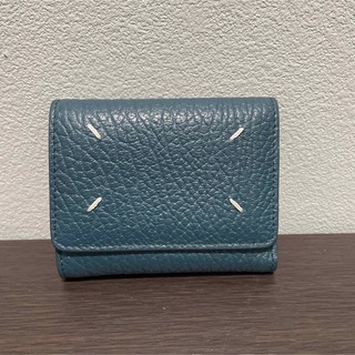 マルタンマルジェラ 財布(レディース)（ブルー・ネイビー/青色系）の 