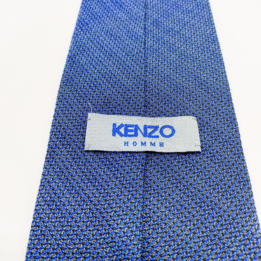 KENZO(ケンゾー)の【美品!!】KENZO　ネクタイ　無地柄　紺色系★ラスト１点★ メンズのファッション小物(ネクタイ)の商品写真