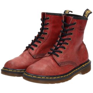 ドクターマーチン(Dr.Martens)の古着 ドクターマーチン Dr.Martens 8ホールブーツ 英国製 レディース24.0cm /saa009220(ブーツ)