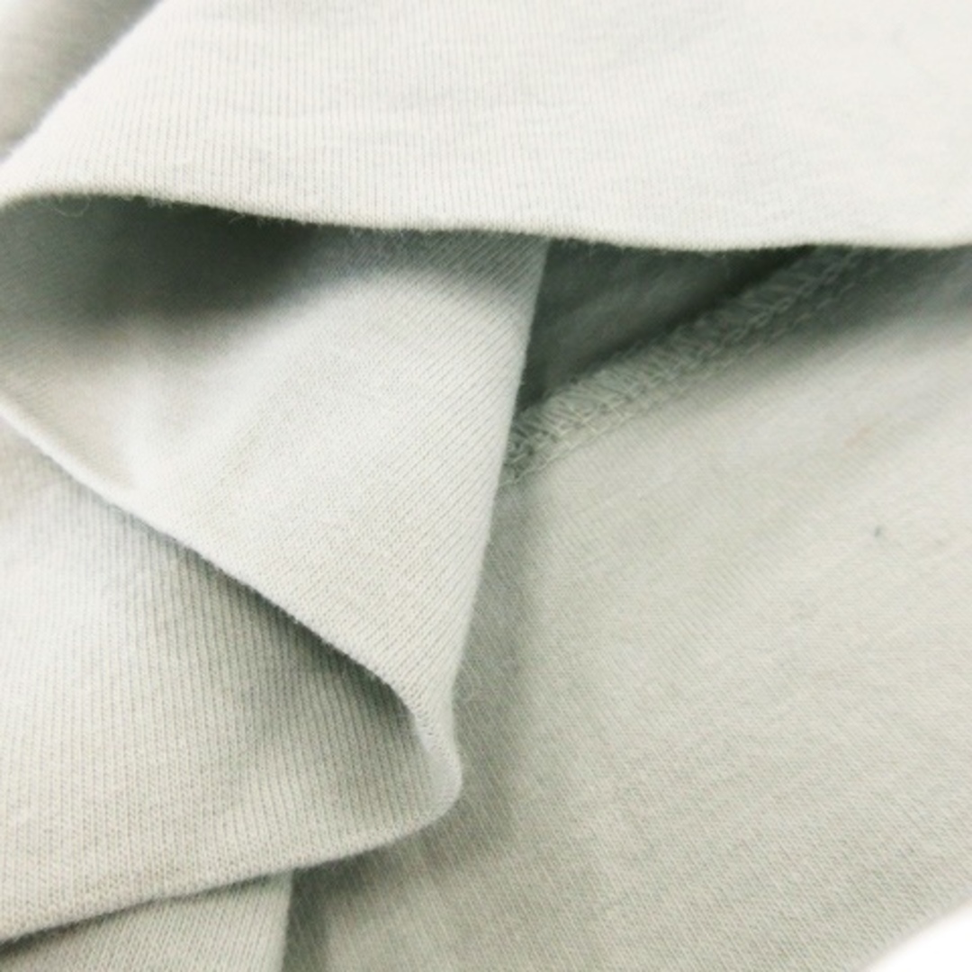 ユナイテッドアローズ カットソー 半袖 コットン ワンポイント ビジュー 緑 レディースのトップス(カットソー(半袖/袖なし))の商品写真