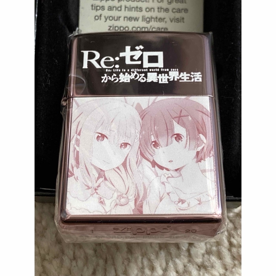 ZIPPO(ジッポー)のZIPPO リゼロ エミリアピンク Re:ゼロから始める異世界生活 エンタメ/ホビーのおもちゃ/ぬいぐるみ(キャラクターグッズ)の商品写真