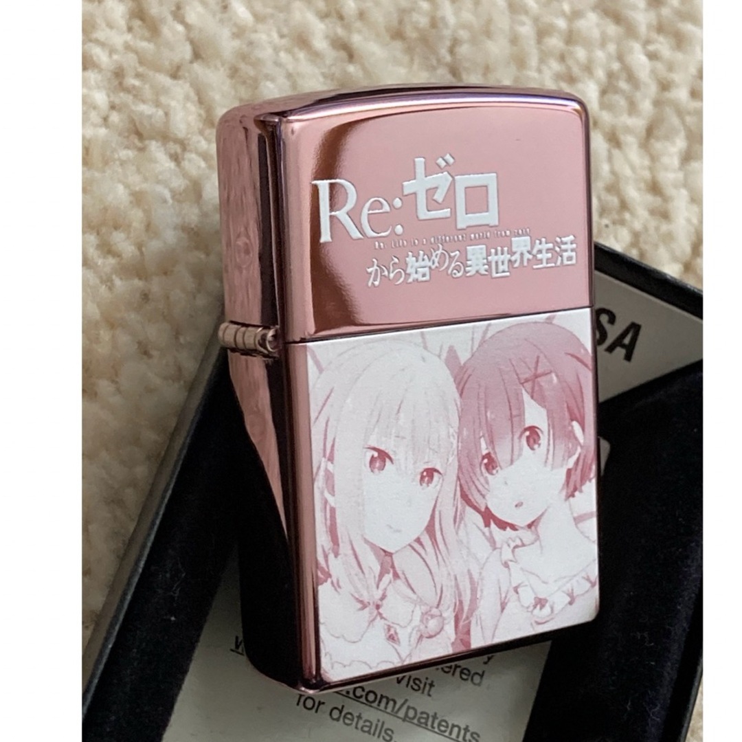 ZIPPO(ジッポー)のZIPPO リゼロ エミリアピンク Re:ゼロから始める異世界生活 エンタメ/ホビーのおもちゃ/ぬいぐるみ(キャラクターグッズ)の商品写真