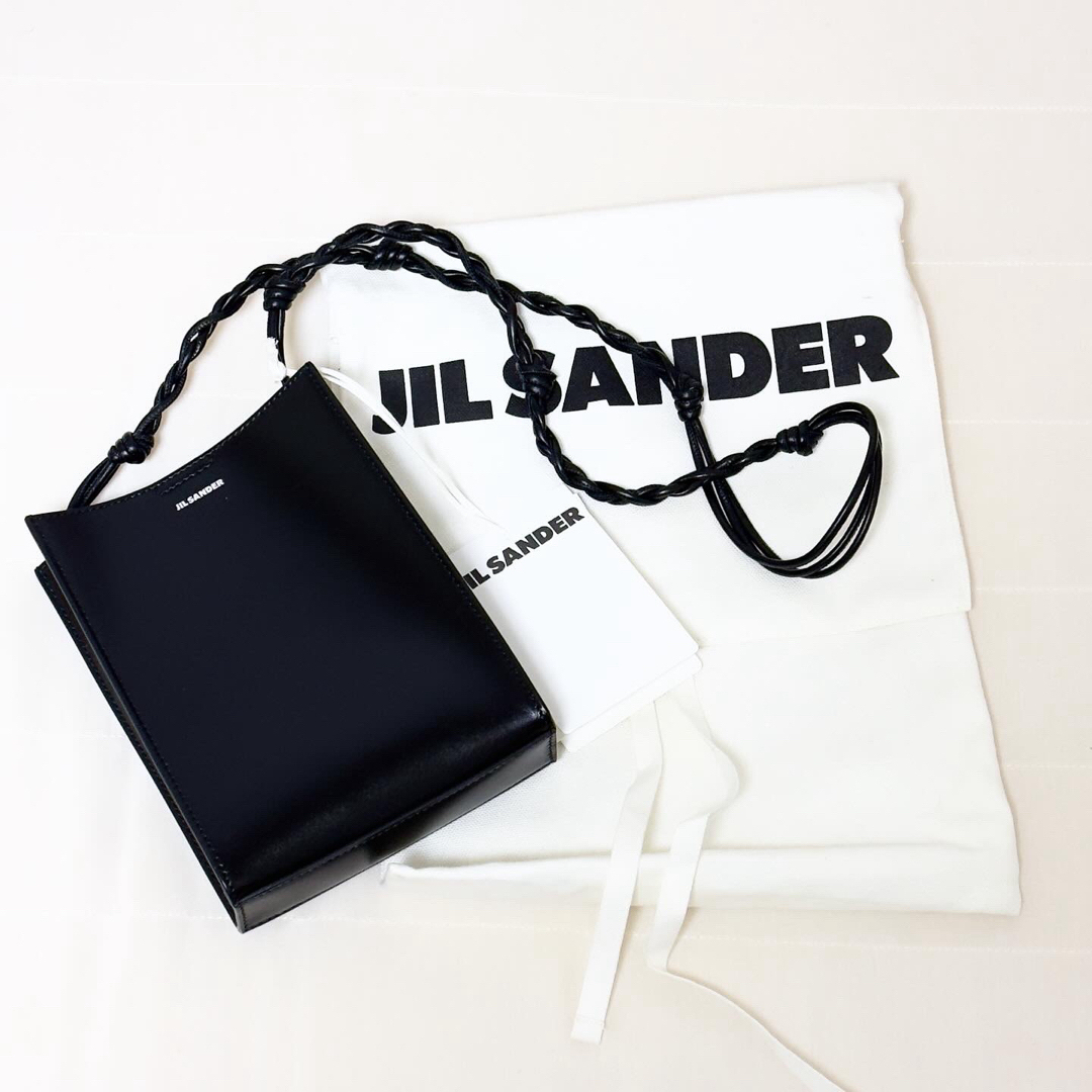 Jil Sander(ジルサンダー)のJIL SANDER tangle bag タングル ブラック レディースのバッグ(ショルダーバッグ)の商品写真