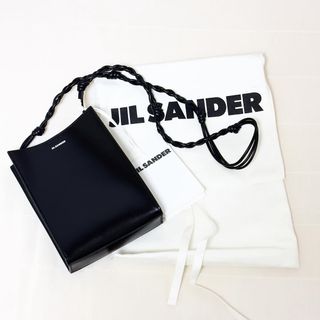 ジルサンダー(Jil Sander)のJIL SANDER tangle bag タングル ブラック(ショルダーバッグ)