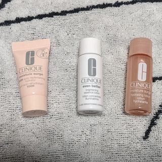 CLINIQUE 化粧水、ジェルクリーム、サンプルセット