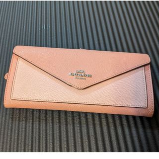 コーチ(COACH)のCoach　コーチ　財布　ピンク　ウォレット(財布)