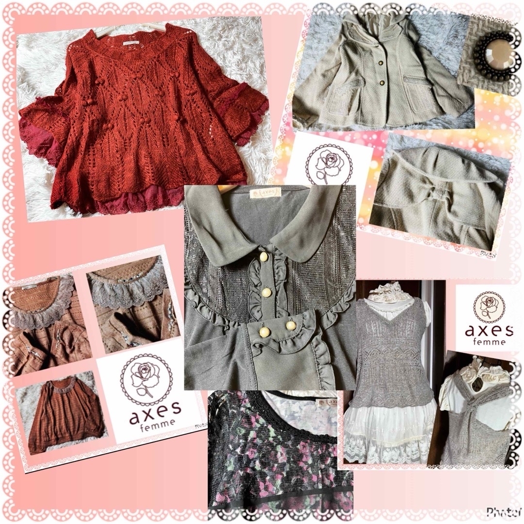 axes femme(アクシーズファム)のアクシーズファム★全てaxes★画像全部★福袋★まとめ売り★セットアップ⑤ レディースのレディース その他(セット/コーデ)の商品写真