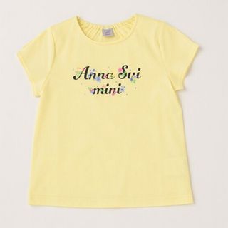 アナスイミニ(ANNA SUI mini)の新品　アナスイミニ　ロゴプリント半袖Tシャツ(Tシャツ/カットソー)