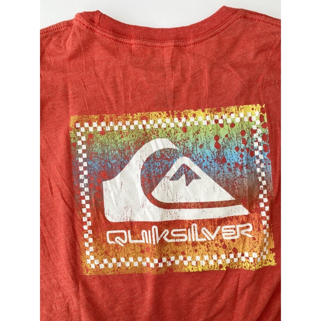 QUIKSILVER(クイックシルバー)のクイックシルバー　レディース M 赤　半袖Tシャツ　メキシコ製 レディースのトップス(Tシャツ(半袖/袖なし))の商品写真