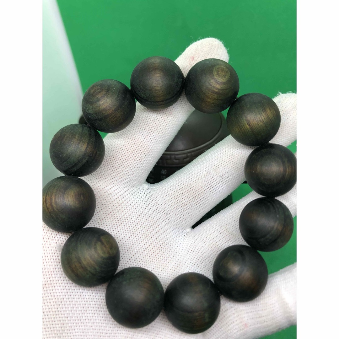 美品 高油 鹦哥緑奇楠 沈香 20mm ブレスレット2879 美品 高油 鹦哥緑奇楠 沈香 20mm ブレスレット2879