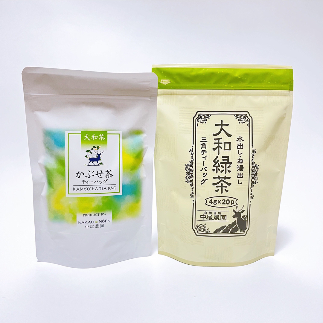 奈良県産　大和茶　緑茶ティーバッグ　かぶせ茶ティーバッグ　ティーパック　日本茶 食品/飲料/酒の飲料(茶)の商品写真