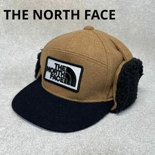 ザノースフェイス(THE NORTH FACE)のTHE NORTH FACE キッズ NNJ42005 キャップ ベージュ KM(帽子)