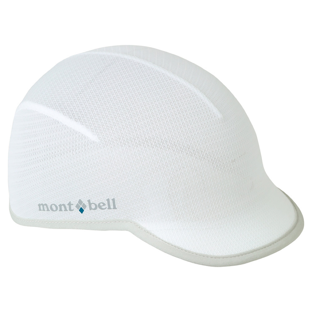 mont bell(モンベル)のモンベル　ジオライン クールメッシュ サイクルキャップ　白　M メンズの帽子(キャップ)の商品写真
