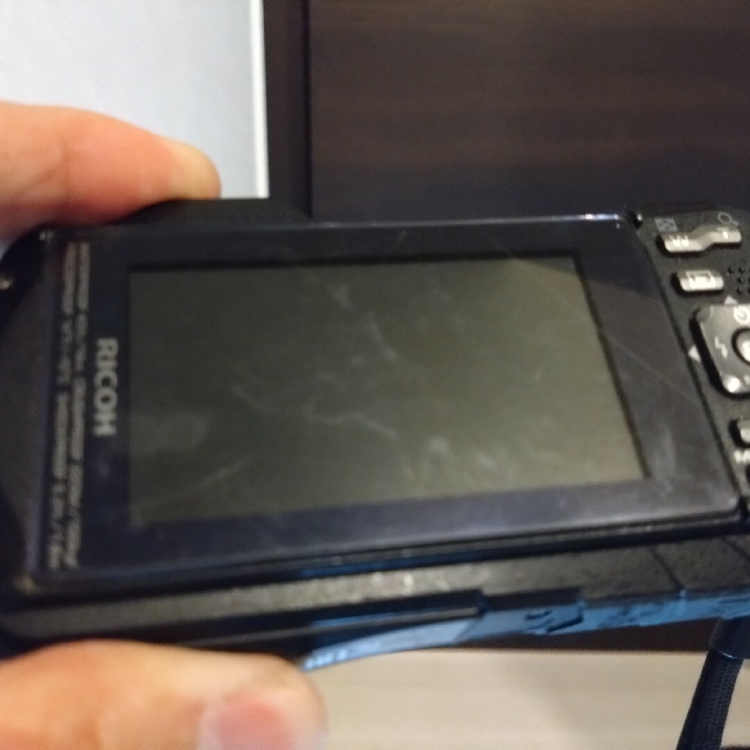 RICOH(リコー)の中古　RICOH コンパクトデジカメ WG-70 BLACK スマホ/家電/カメラのカメラ(コンパクトデジタルカメラ)の商品写真