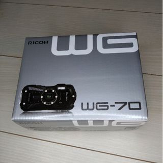 リコー(RICOH)の中古　RICOH コンパクトデジカメ WG-70 BLACK(コンパクトデジタルカメラ)